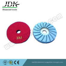 Snail Lock Edge Grinding Wheel Resin Bond Polishing Pad